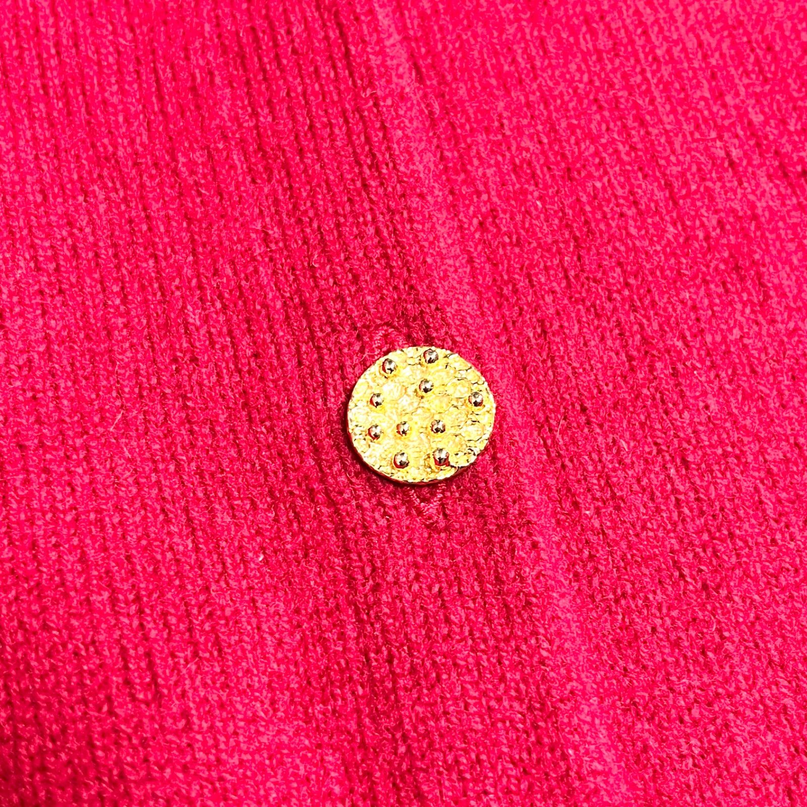 cZ56 BALLANTYNE CASHMERE カシミヤ100% クルーネック カーディガン