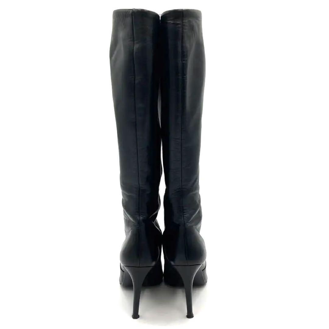 DIANA ダイアナ ロング ブーツ 24cm レザー ブラック 日本製 - メルカリ