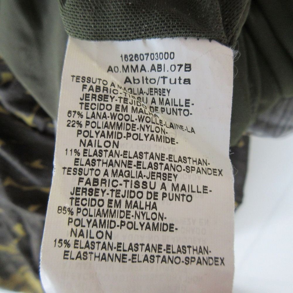 Max Mara マックスマーラ 白タグ 総柄 カシュクール ワンピース ひざ丈