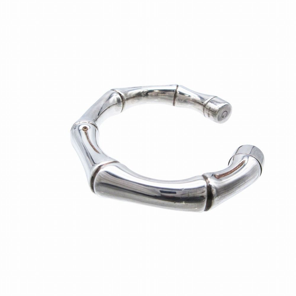 こ様 グッチ バンブー バングル ブレスレット シルバー 925 ヴィンテージ こ様 グッチ バンブー バングル ブレスレット シルバー 925