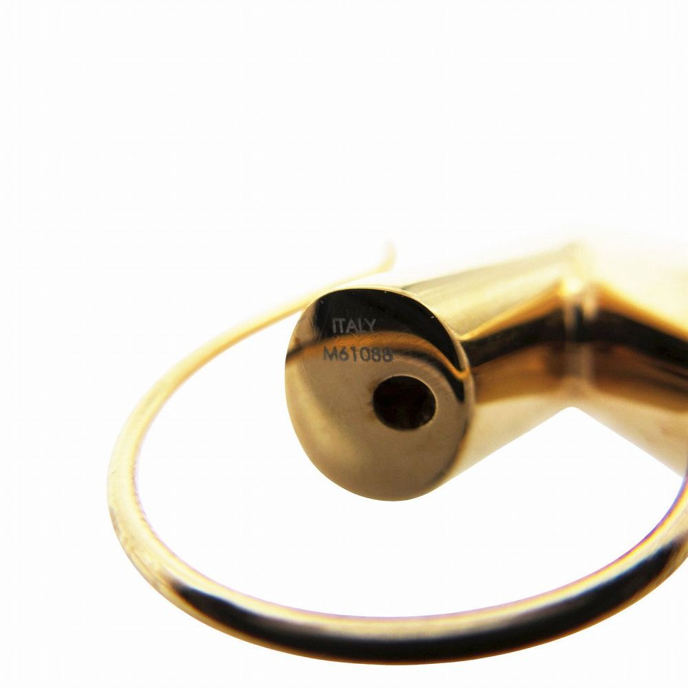 美品 LOUIS VUITTON ルイヴィトン ピアス エッセンシャルV M61088 V