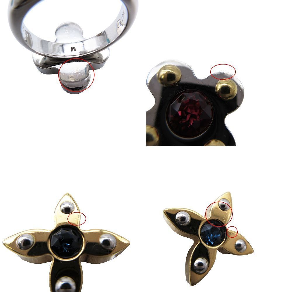 LOUIS VUITTON ルイ・ヴィトン バーグ ラブレターズ リング 2個セット