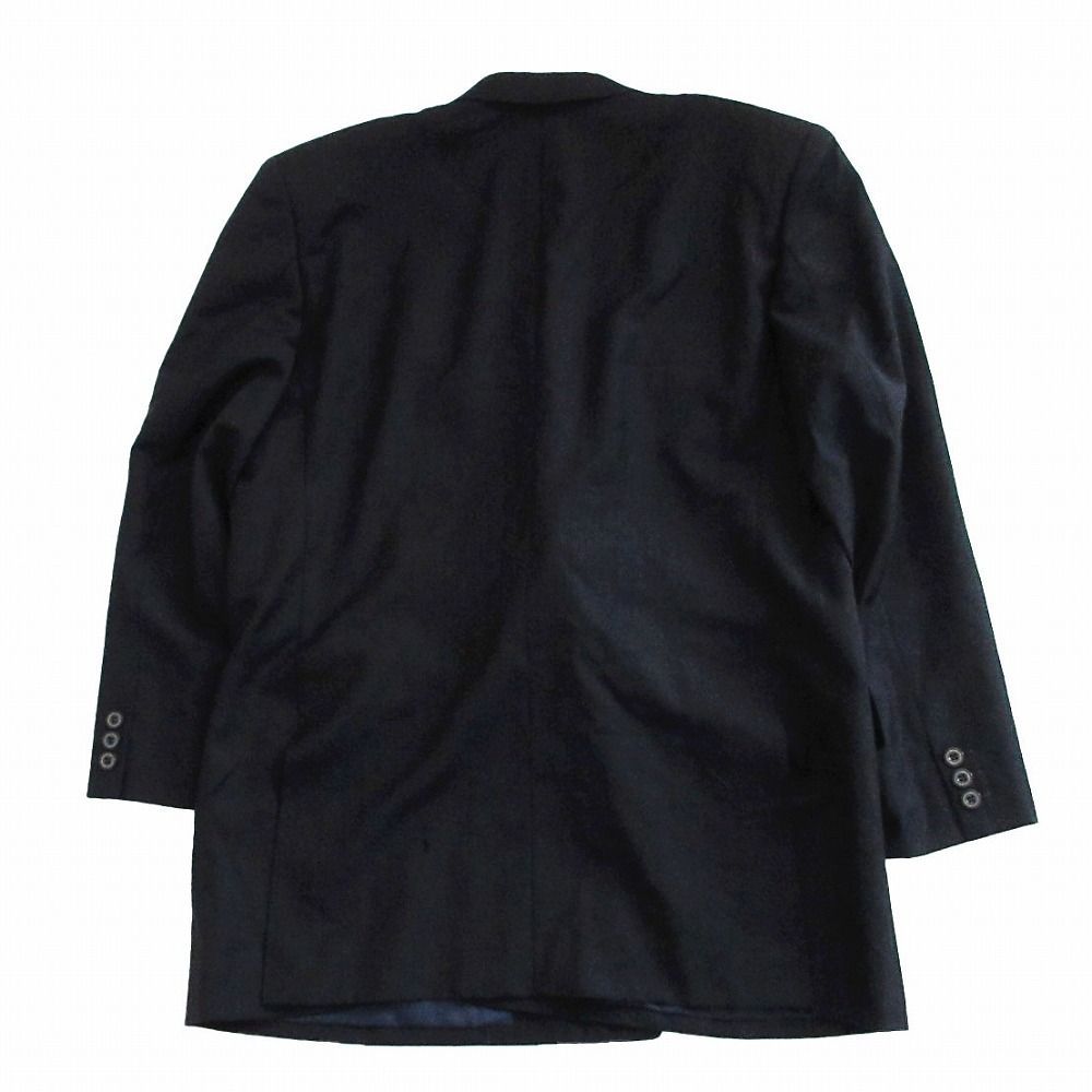 極美品 ダンヒル セットアップスーツ ネイビー L ウール100% ストライプ柄 極美品 ダンヒル セットアップスーツ ネイビー L ウール100