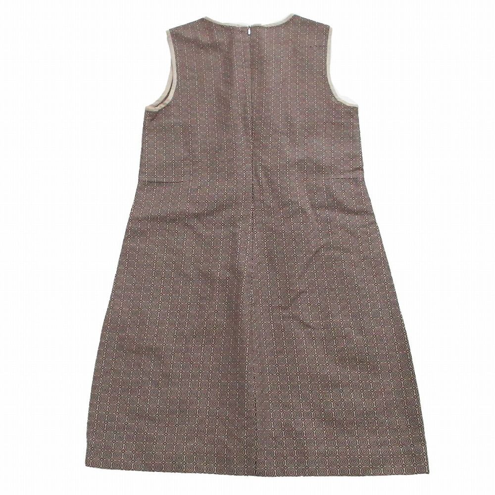 S Max Mara エスマックスマーラ 総柄ジャガード ワンピース
