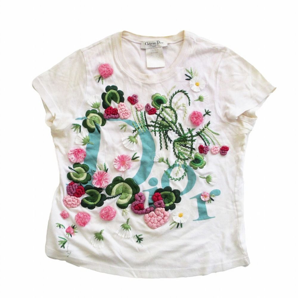 Christian Dior クリスチャンディオール 5A16155204 ガリアーノ期 花柄