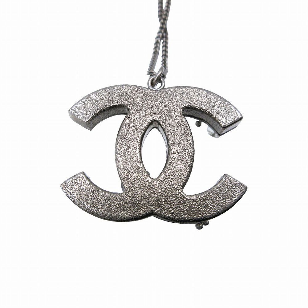 CHANEL シャネル ココマーク ネックレス B10A CHANEL シャネル デカココマーク B10A アイスキューブ ネックレス