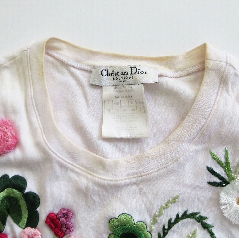 Christian Dior クリスチャンディオール 5A16155204 ガリアーノ期 花柄
