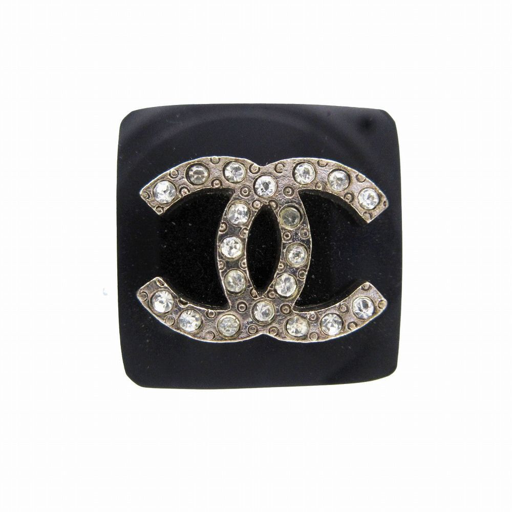 CHANEL シャネル ヴィンテージ 95P ココマーク ラインストーン CHANEL シャネル ヴィンテージ 95P ココマーク ラインストーン