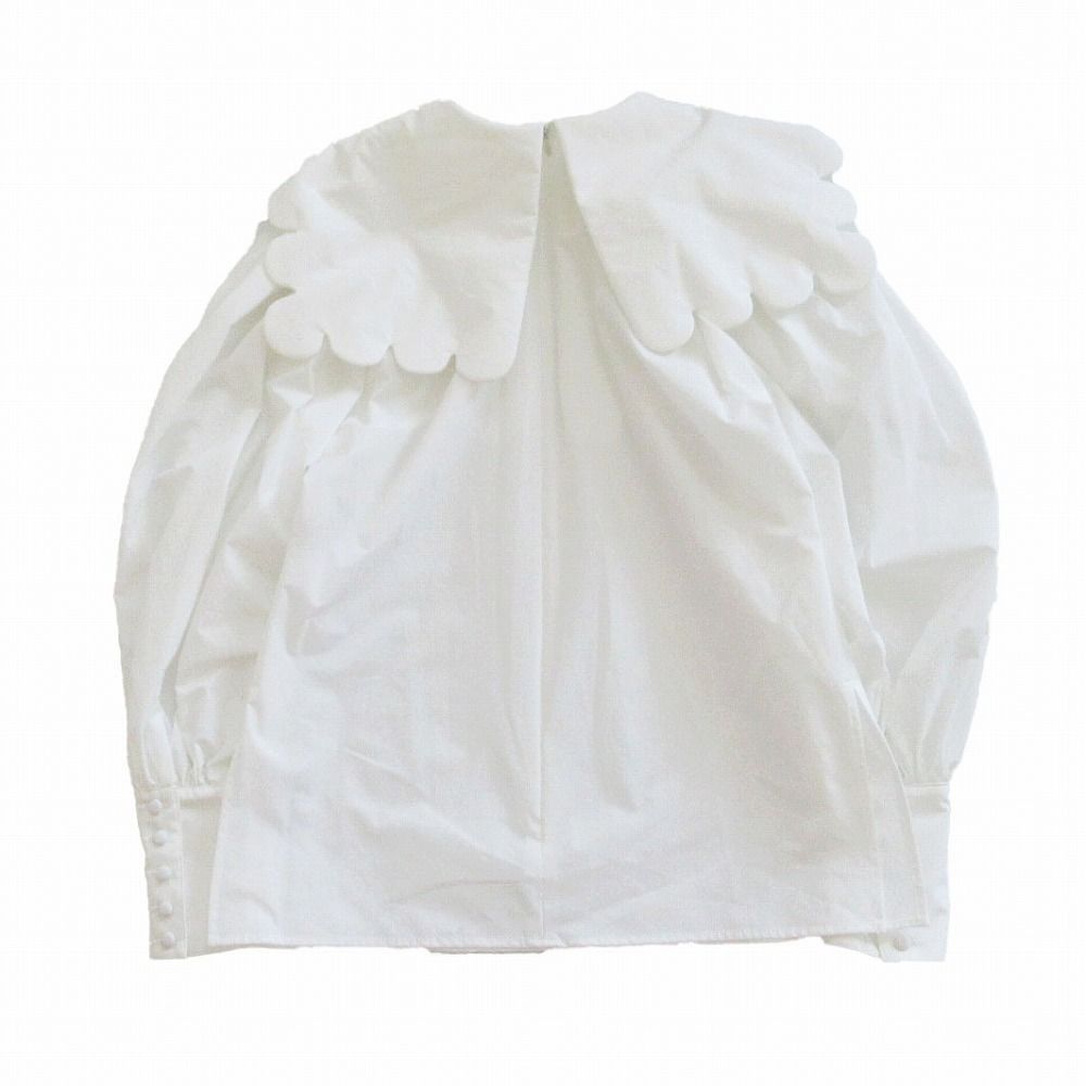 極美品 cygne シーニュ ケープ ブラウス シャツ 長袖 トップス