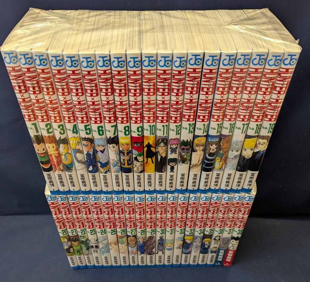 集英社 ジャンプコミックス 冨樫義博 HUNTER×HUNTER 1-38巻 最新セット