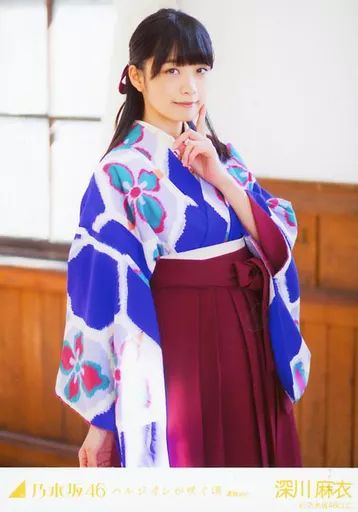 中古】生写真(乃木坂46) 深川麻衣/膝上・左手首元/「ハルジオンが咲く