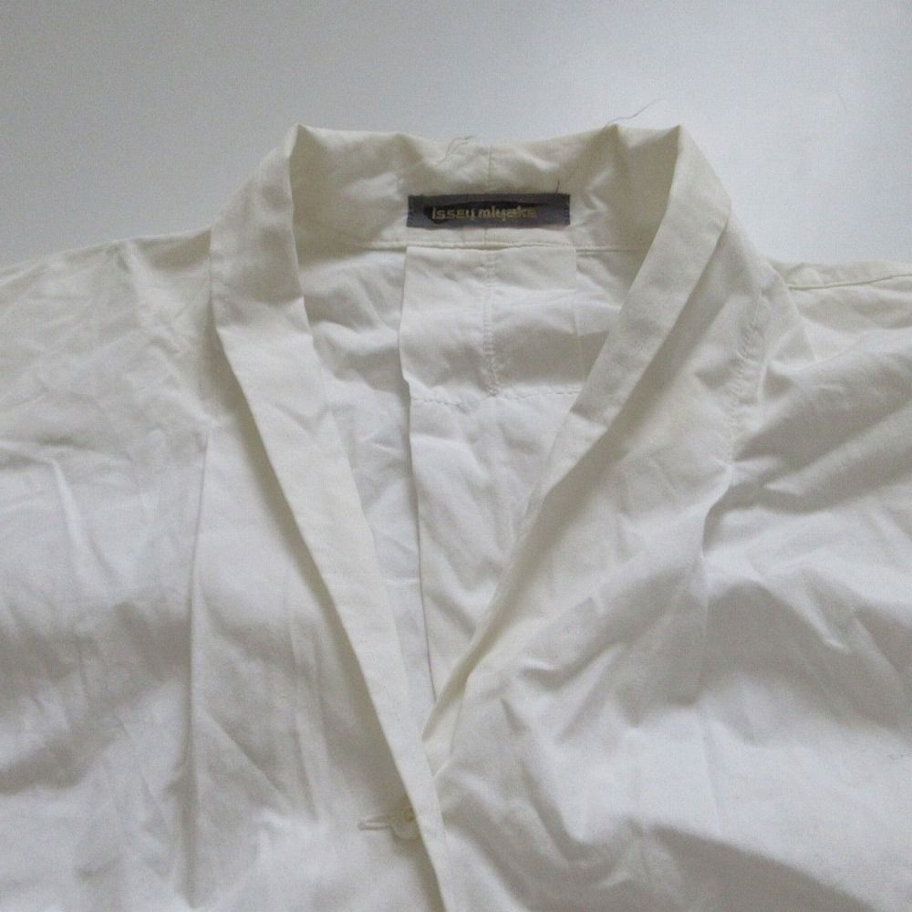 ISSEY MIYAKE イッセイミヤケ 筆タグ ヴィンテージ JG12298 80s シャツ