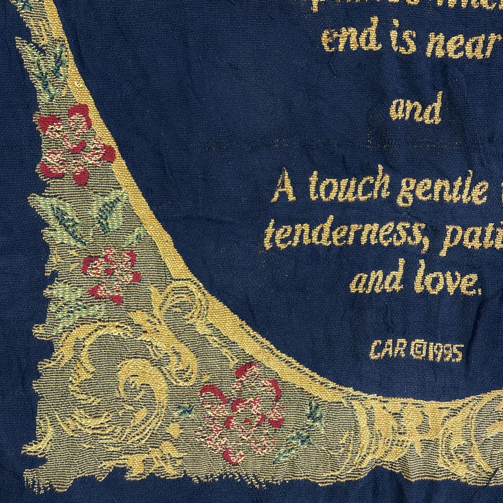 vintageラグ ブランケット マルチカバー タペストリー 宗教 キリスト教