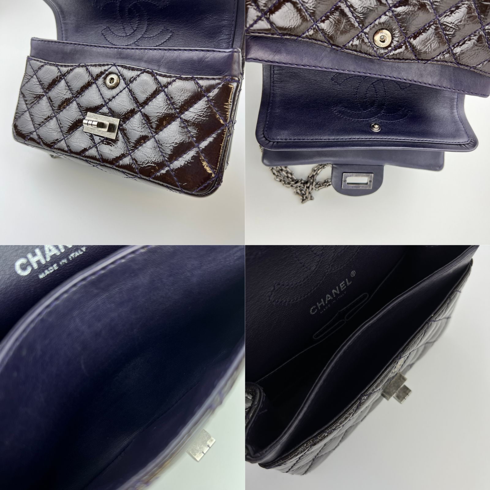 中古】CHANEL シャネル ココマーク マトラッセ チェーンショルダー