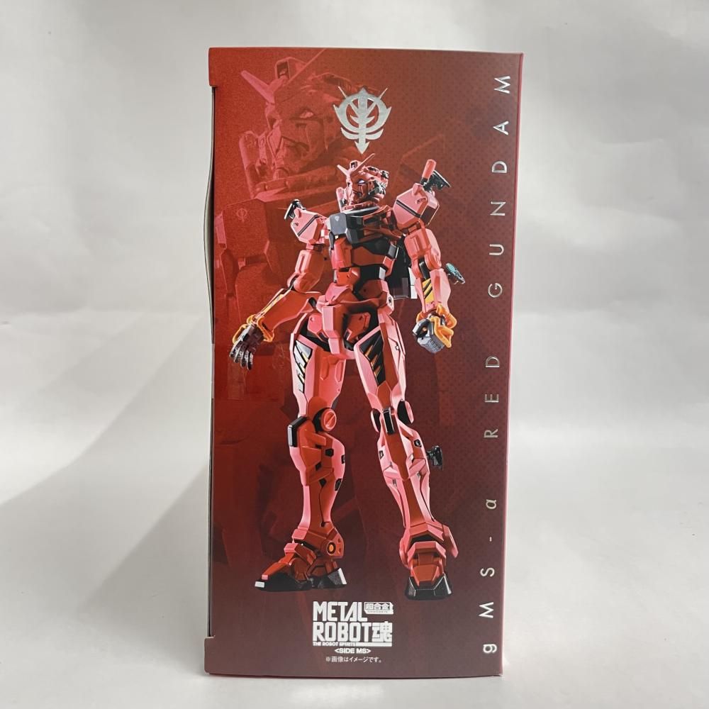 中古】未開封・箱傷ﾐ)METAL ROBOT魂 ＜SIDE MS＞ 赤いガンダム[79