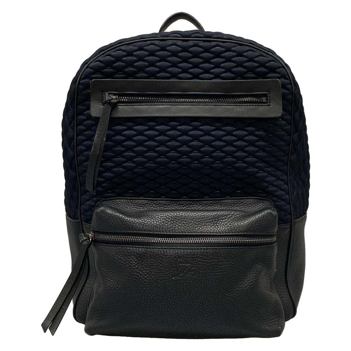 CHRISTIAN LOUBOUTIN(クリスチャンルブタン) リュックサック 黒 レザー