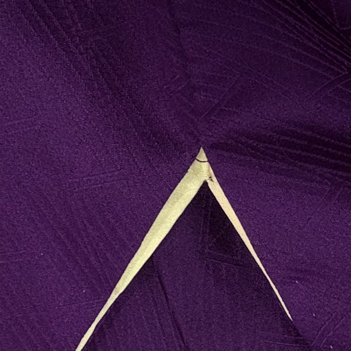 ★専用★小紋 付け下げ 斉藤三才 緋色 三才鳥 金彩加工 身丈153cm 袷 ☆専用☆小紋 付け下げ 斉藤三才 緋色 三才鳥 金彩加工 身丈153cm 袷