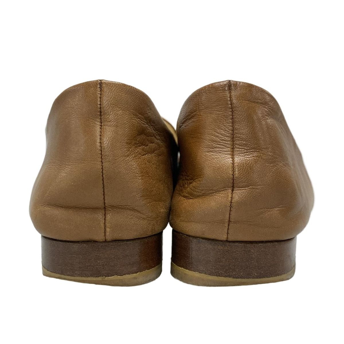 CHANEL(シャネル) ローファー レディース ブラウン アウトソール張替済