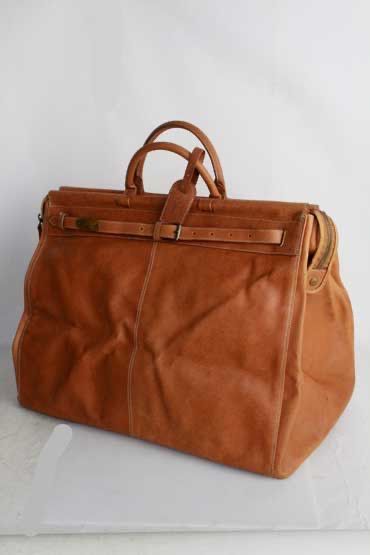 レアモデル 高級 イタリア製 ラルフローレン Ralph Lauren 大型 レザー