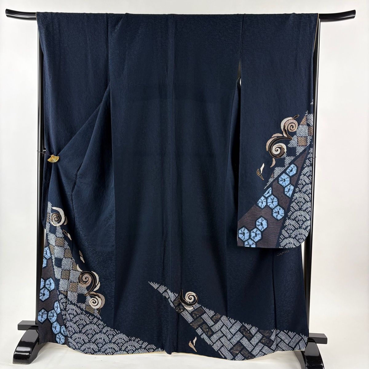 美品】 振袖 身丈168cm 裄丈68cm L 袷 袋帯フルセット コシノヒロコ