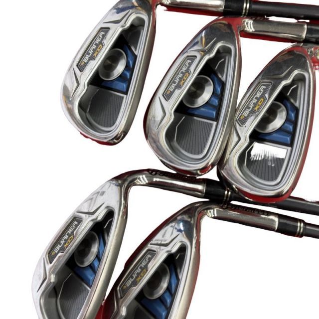 中古】 テーラーメイド BURNER XD 5S レディース アイアンセット IR RE