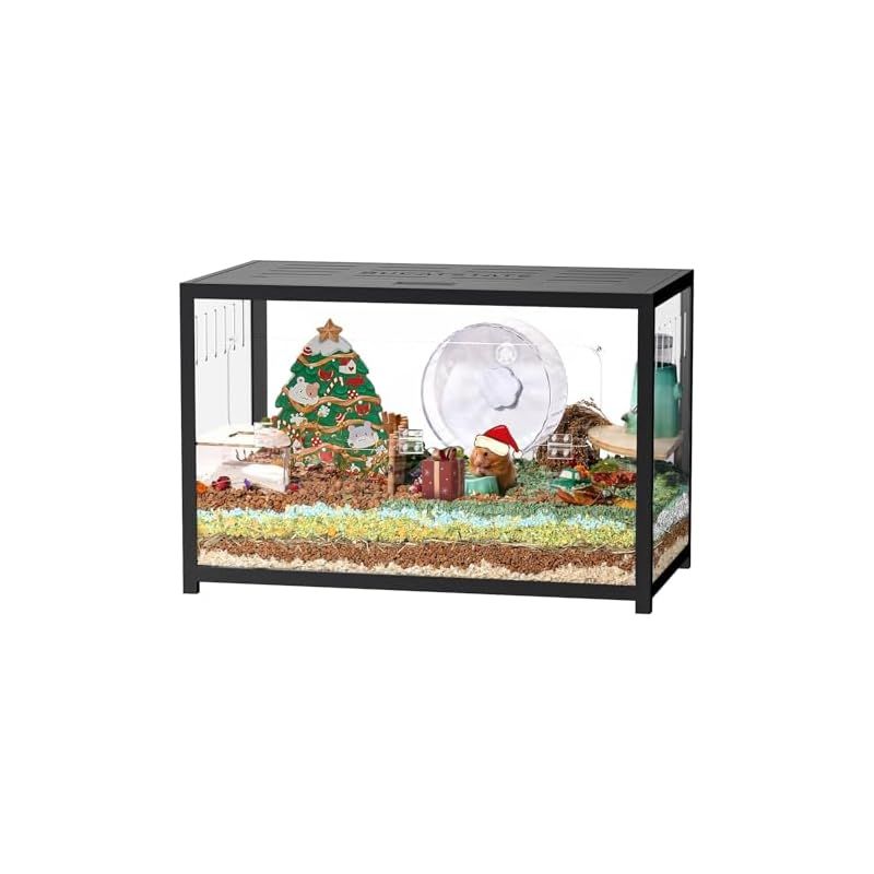 BUCATSTATE ハムスター メタル製 80cm ケージ 飼育ケージ クリア 透明