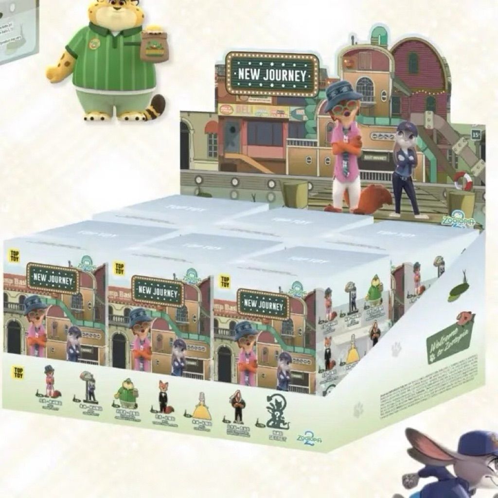 即納】ズートピア2 フィギュア 6体セット zootpia2（重複なし） - メルカリ