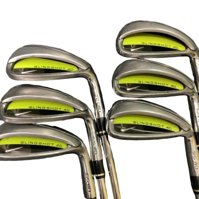 中古】 ナイキ SLINGSHOT 4D 6S アイアンセット IR SPEED STEP SL