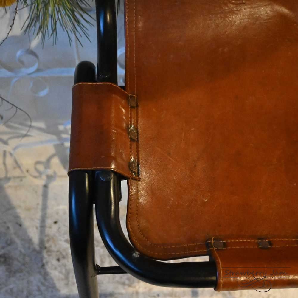 フレンチスタイル L3710-74-2 英国アンティーク レザーチェア