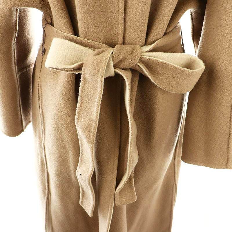 フレイアイディー FRAY I.D ウールカシミヤバイカラーリバーコート