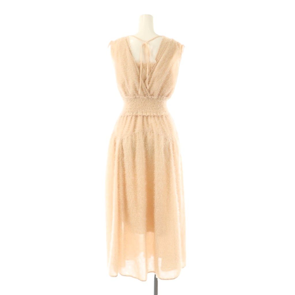 リリーブラウン Lily Brown 25SS フリンジジャガードシャーリング