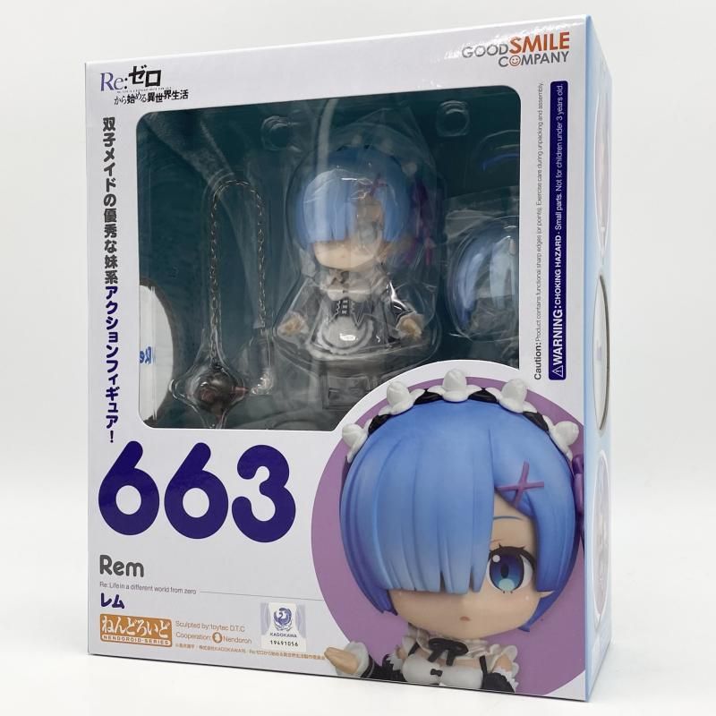 【】未開封 ねんどろいど 663 レム グッドスマイルカンパニー Re:ゼロから始める異世界生活 リゼロ[17]