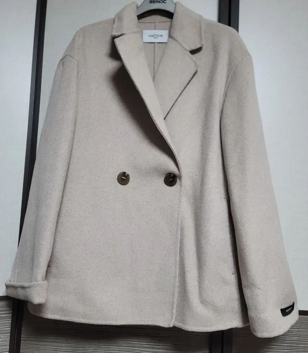 トモピン 　ZARA ボアダブルブレストロングコート グレー トモピン ZARA ボアダブルブレストロングコート グレー トモピン ZARA