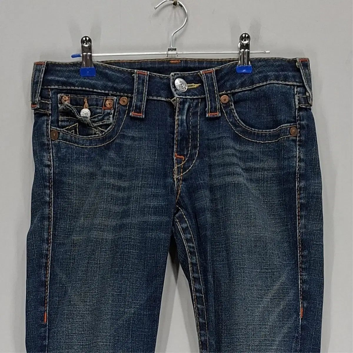 AI 90% TRUE RELIGION レディース 29 デニム 春 秋 インディゴデニム 
