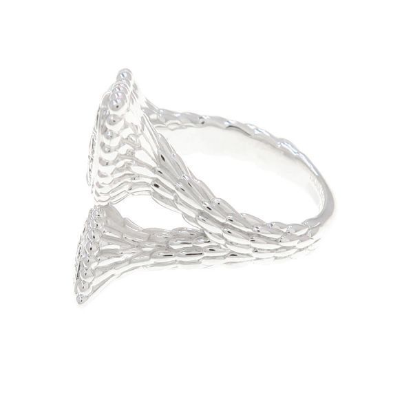 ブシュロン セルパンボエム3モチーフリング/アクアプレーズ#49(日本