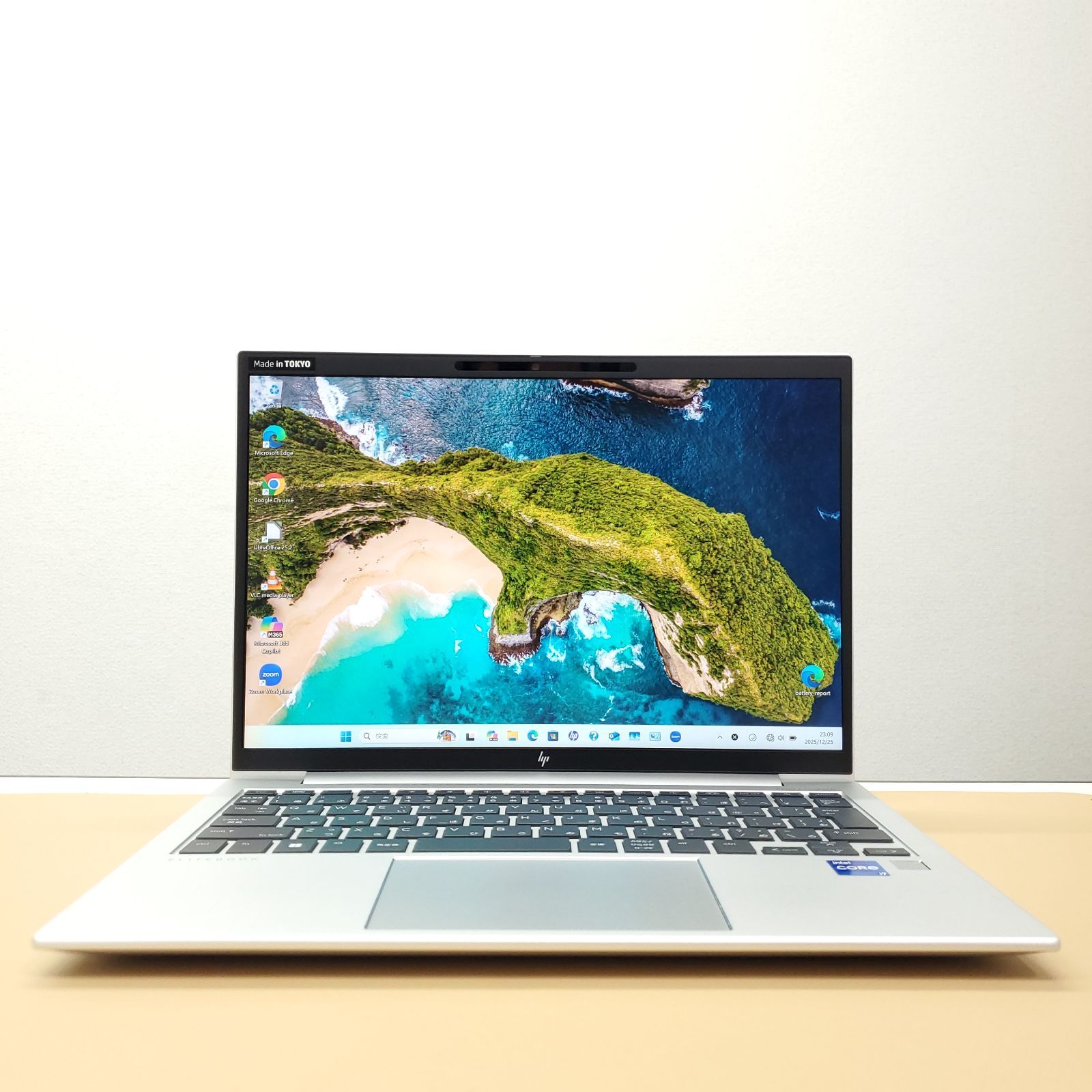 商品番号2029】hp 13.3型ノートパソコン 2022年製 第12世代Core i7