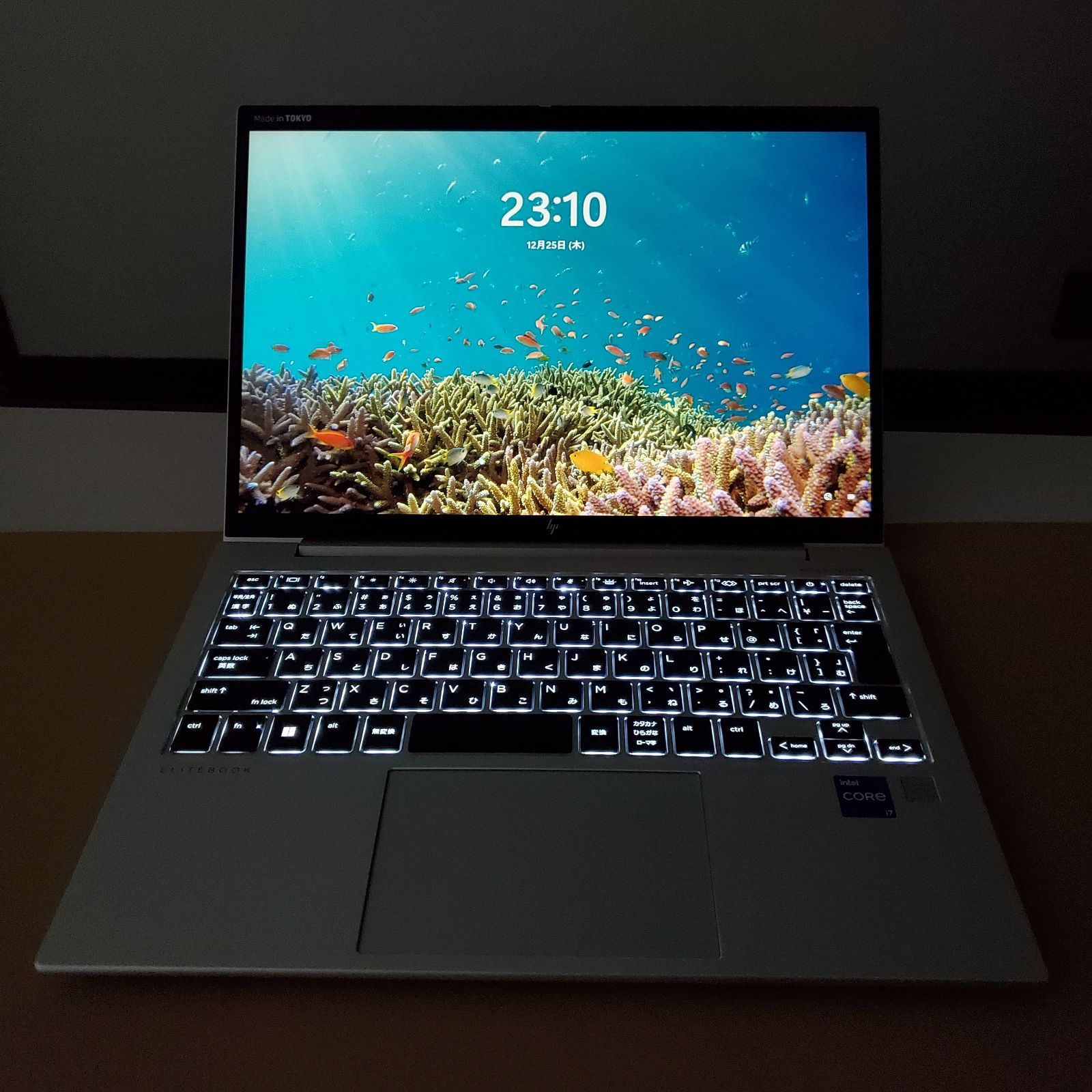 商品番号2029】hp 13.3型ノートパソコン 2022年製 第12世代Core i7