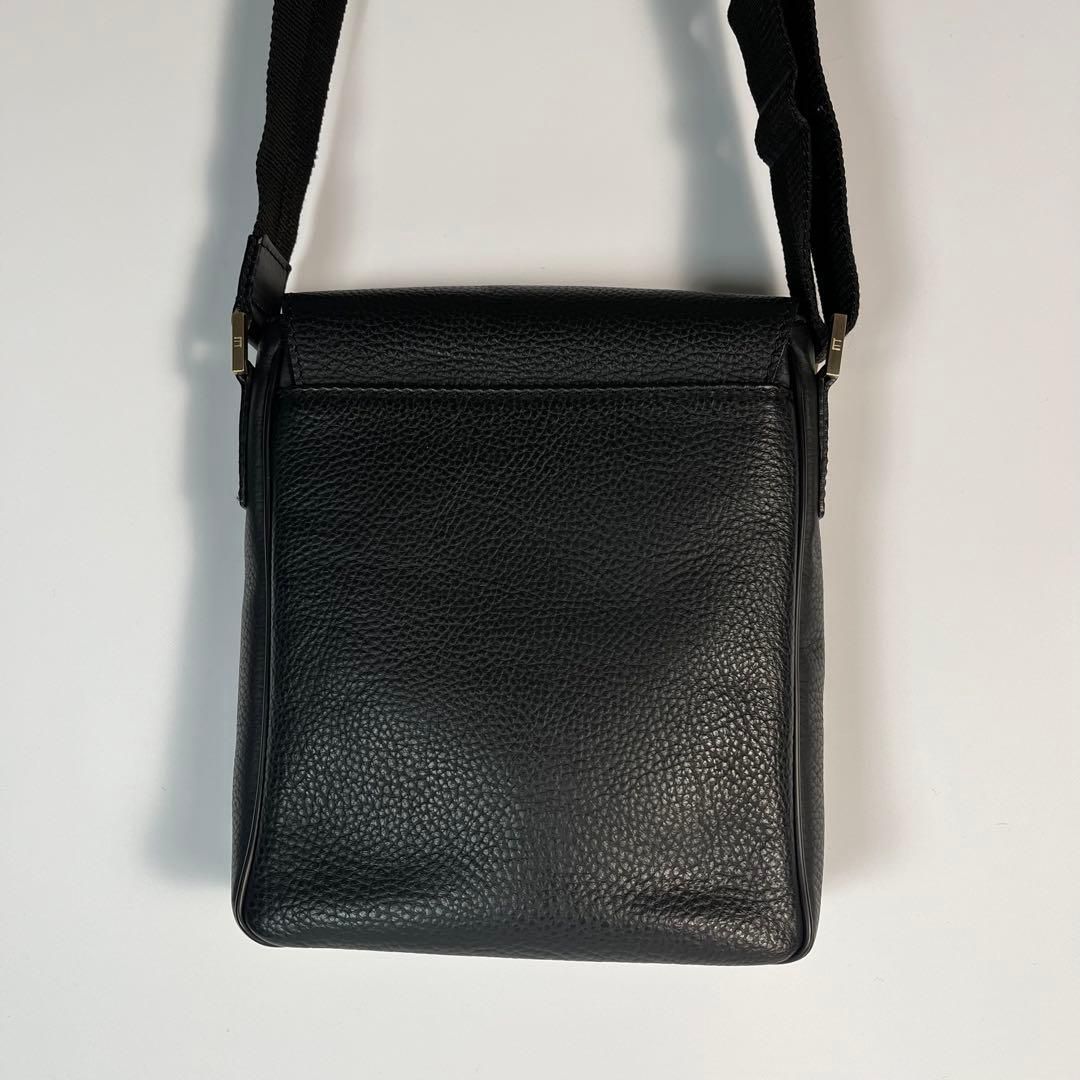 美品 dunhill ショルダーバッグ メッセンジャーバッグ レザー