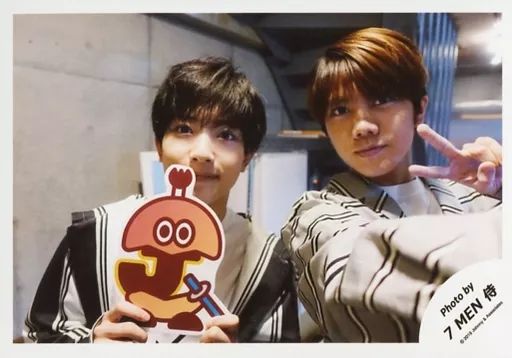 中古】生写真(ジャニーズ) 7 MEN 侍/中村嶺亜・佐々木大光/横型