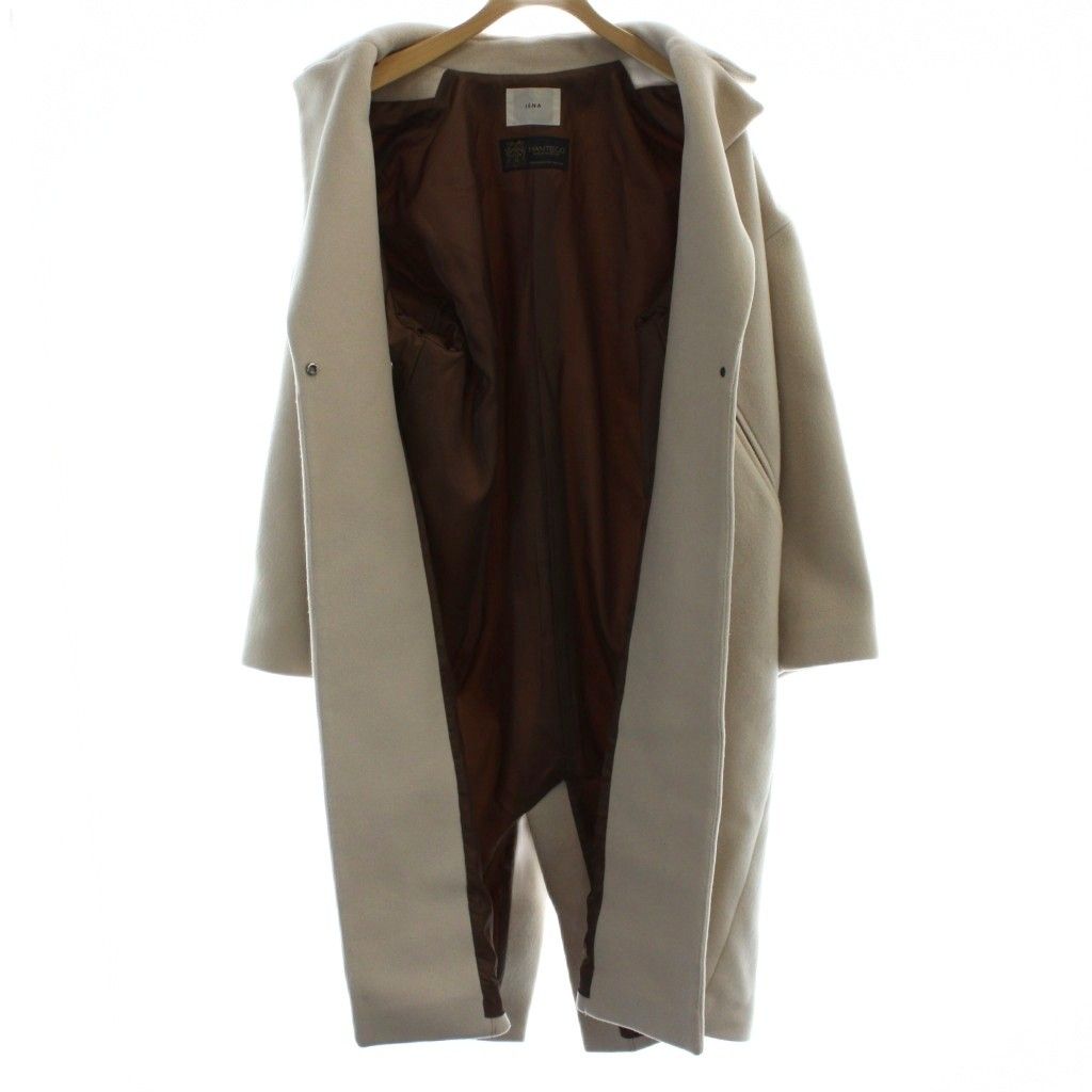 イエナ IENA MANTECOオーバーチェスターコート 36 ベージュ /AB □OS