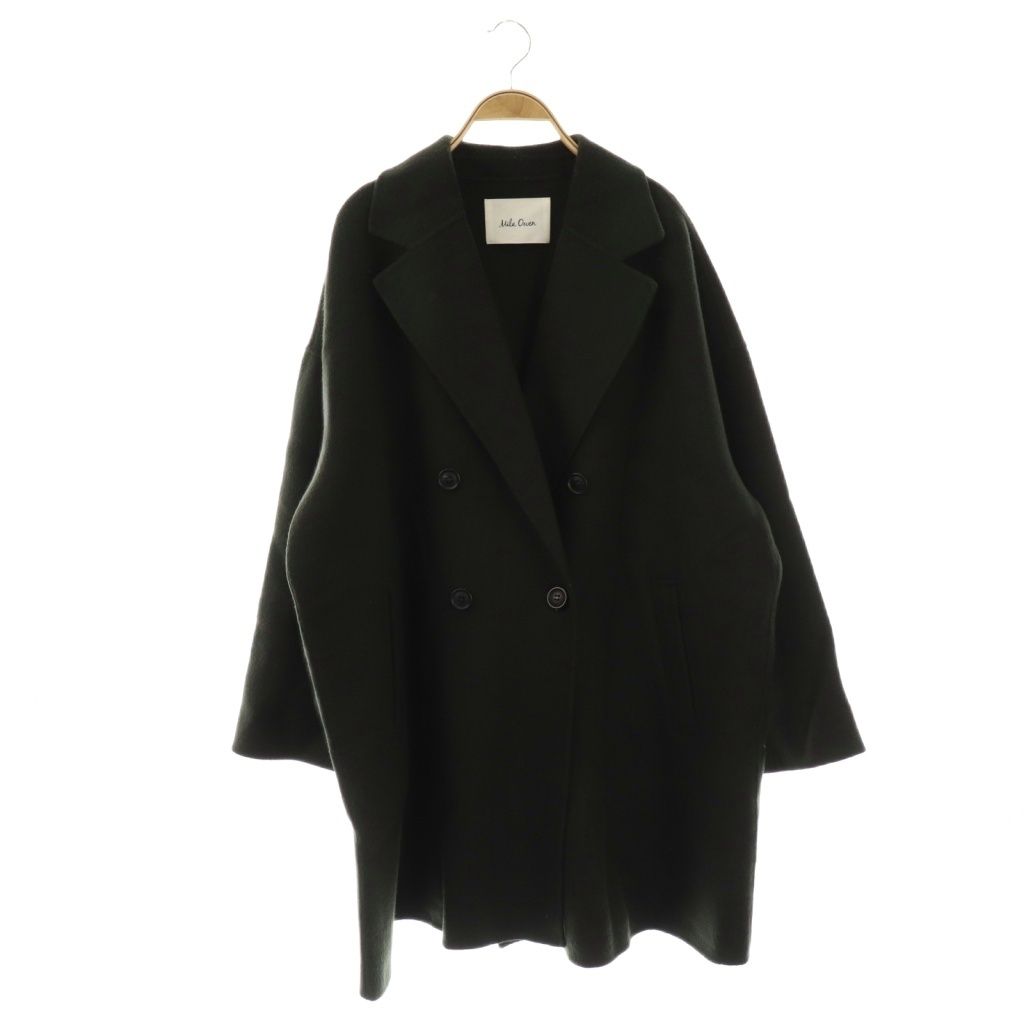 ミラオーウェン Mila Owen 24AW ワイドシルエットダブルブレストコート