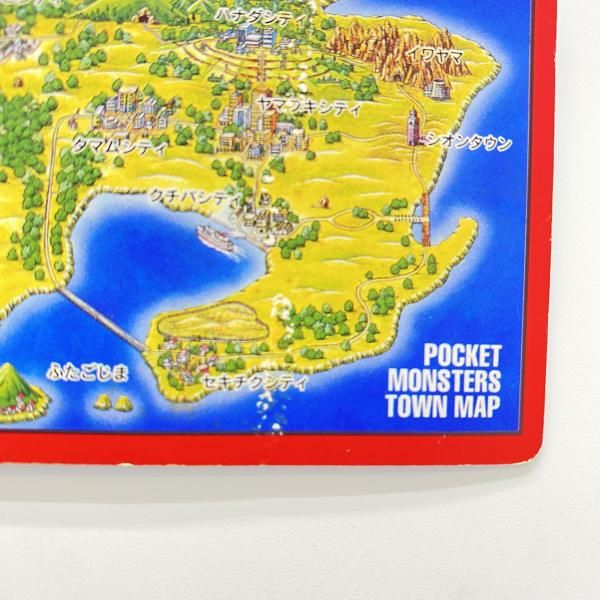 中古】 現状品） ポケモン カードダス 156 カメックス タウンマップ