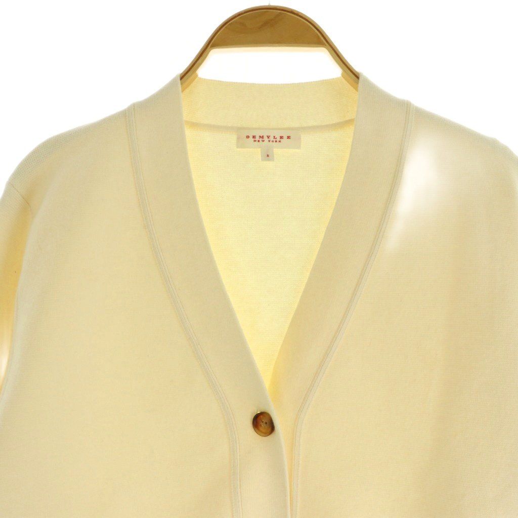 デミリー DEMYLEE 25SS ADU コットンカシミヤ Vネックニット