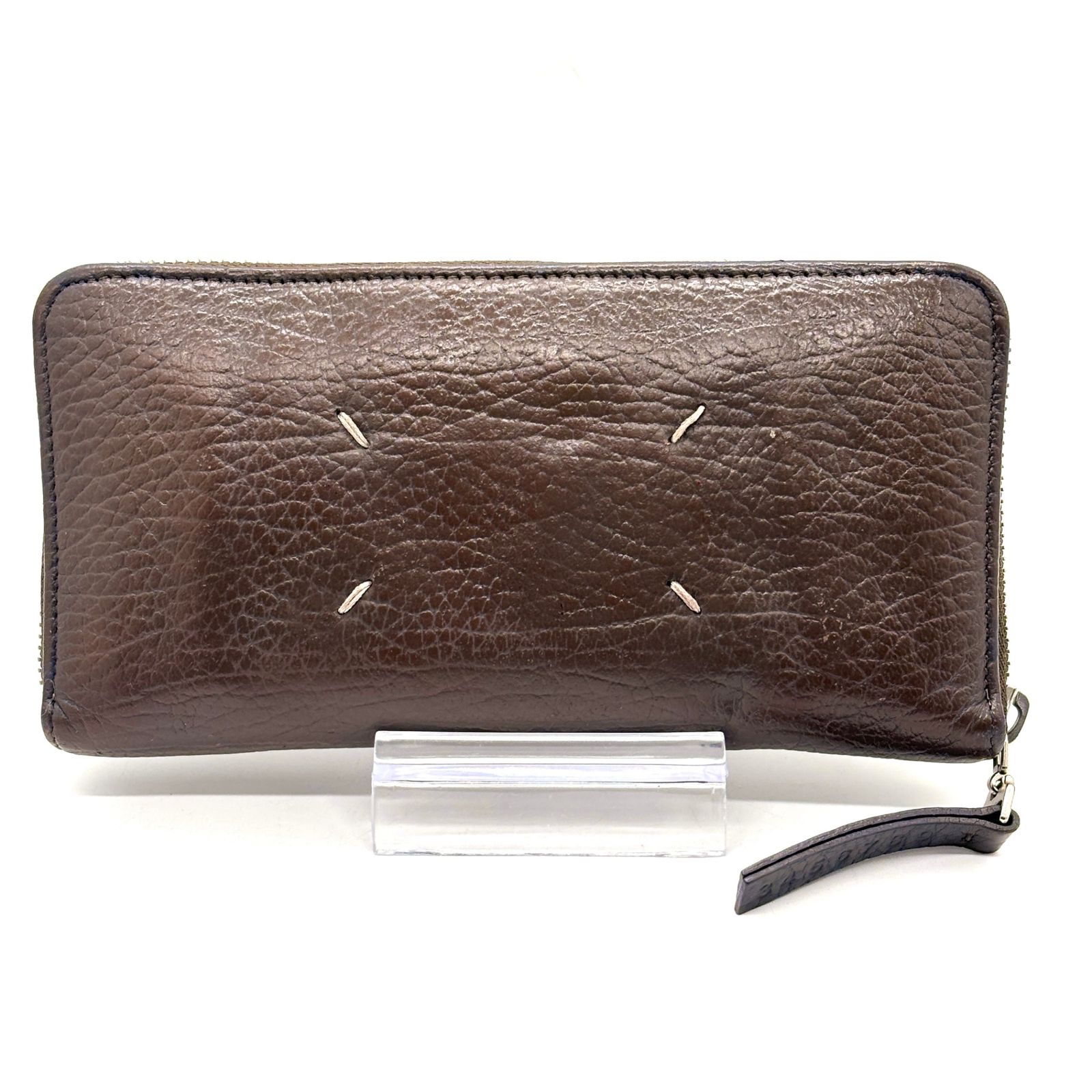 Maison Margiela ブラウン長財布 思想で選ぶ大人の財布】 Maison Margiela メゾンマルジェラ 長財布