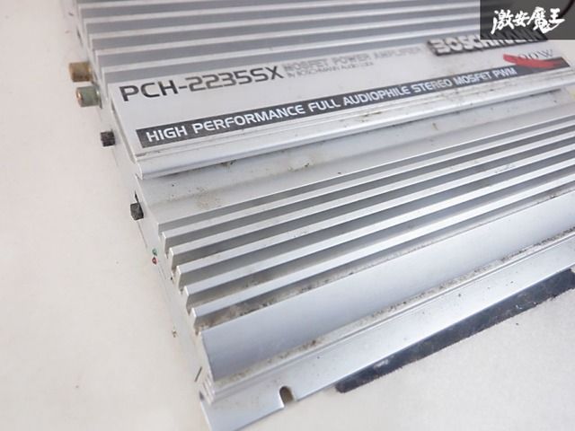 動作OK☆保証付!!】BM BOSCHMANN ボッシュマン ハイパワーアンプ PCH