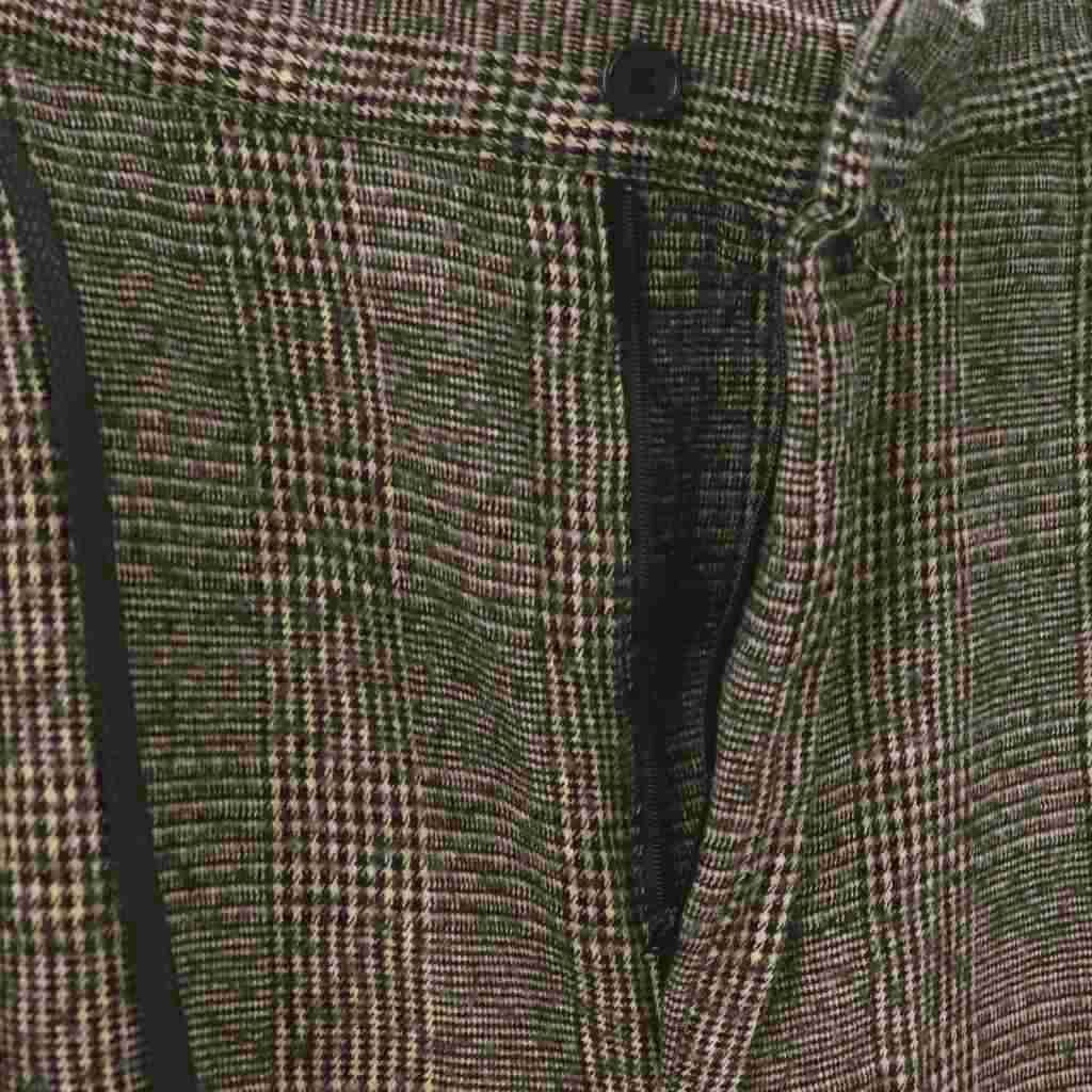 マーカ marka M19D-02PT01C TUCK WIDE PANTS 千鳥格子パンツ ワイド