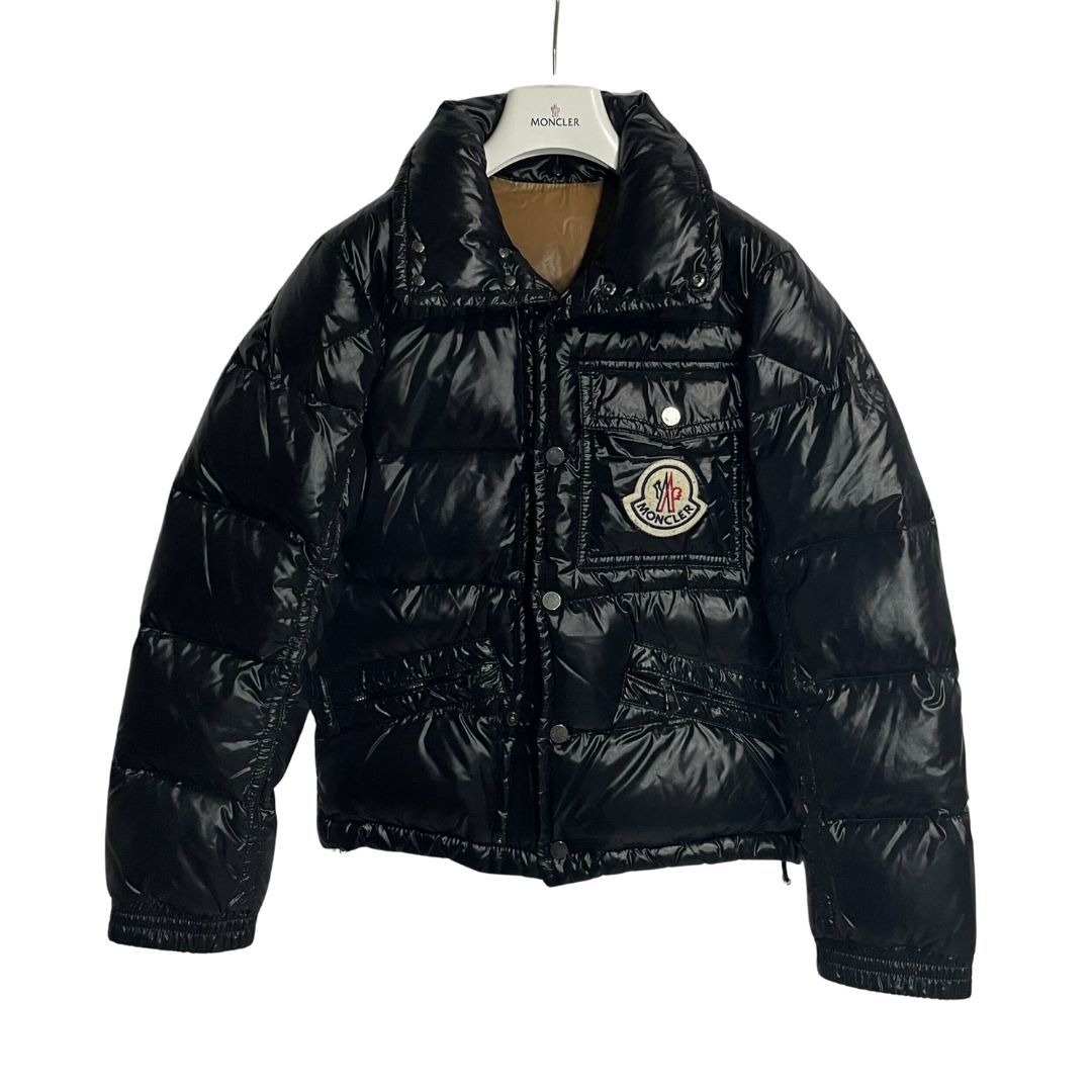 正規品　Moncler ジャケット(XS) MONCLER/XS (00) /シャイニーブラック /ダウンジャケット - メルカリ