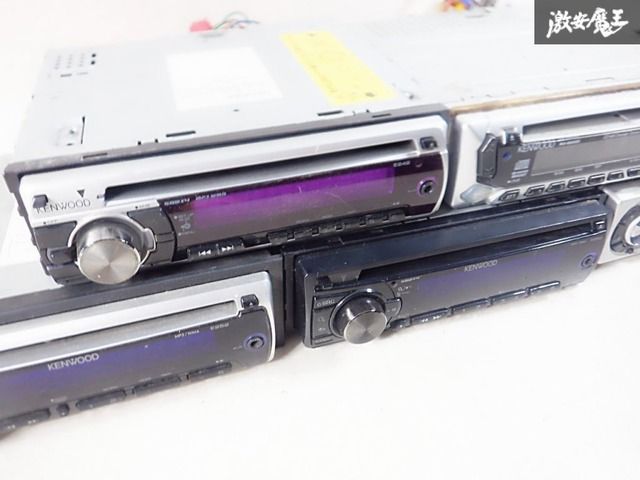 KENWOOD 1DINデッキ　ジャンク ジャンク】KENWOOD ケンウッド 1DIN CD チューナー デッキ オーディオ