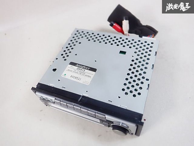 ジャンク】ADDZEST アゼスト 1DIN CD チューナー DX415 棚C5 - メルカリ