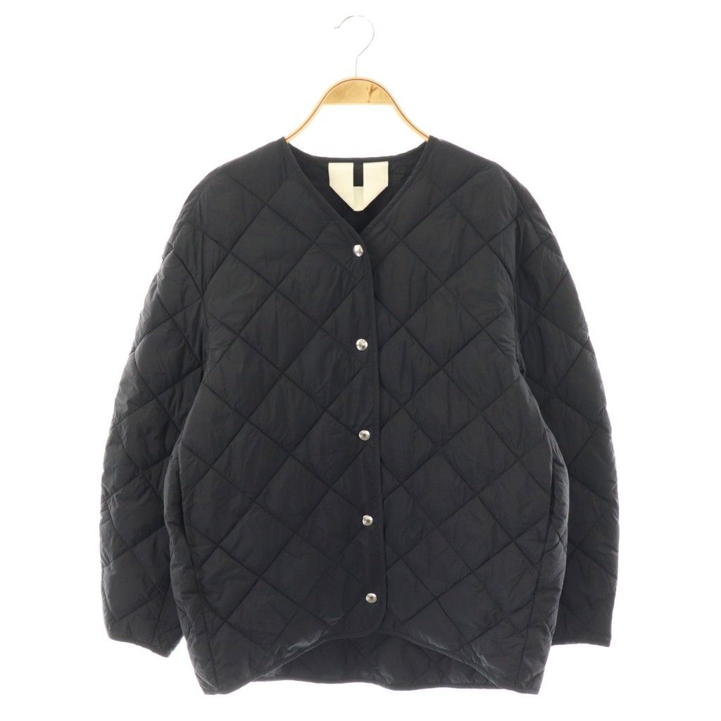 【中古】アーケット ARKET キルティングジャケット アウター EUR XS ブラック /CX ■OS レディース アーケット ARKET キルティングジャケット アウター EUR XS ブラック